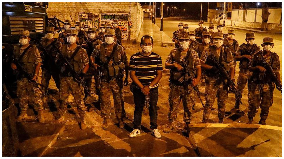 Cartavio: 50 detenidos en octavo día de toque de queda (FOTOS)