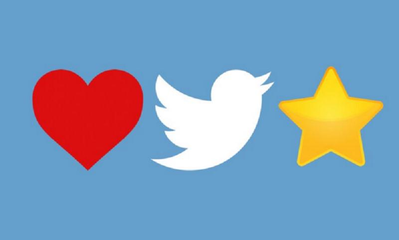 Twitter reemplaza estrellas por corazones para decir "me gusta"