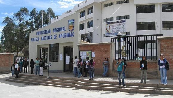 Universidad Nacional Micaela Bastidas de Apurímac en su peor momento