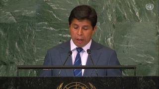 Pedro Castillo anuncia ante la ONU que Perú abrirá una representación diplomática en Palestina