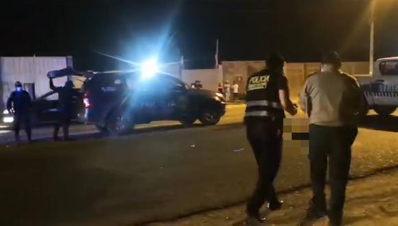 La víctima se encontraba en un local, ubicado en la carretera al distrito de Laredo, donde se realizaba una fiesta. (Foto captura: Ciudad de Laredo)