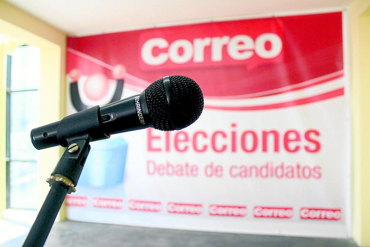 Correo organiza debate de candidatos a Huancayo y la región