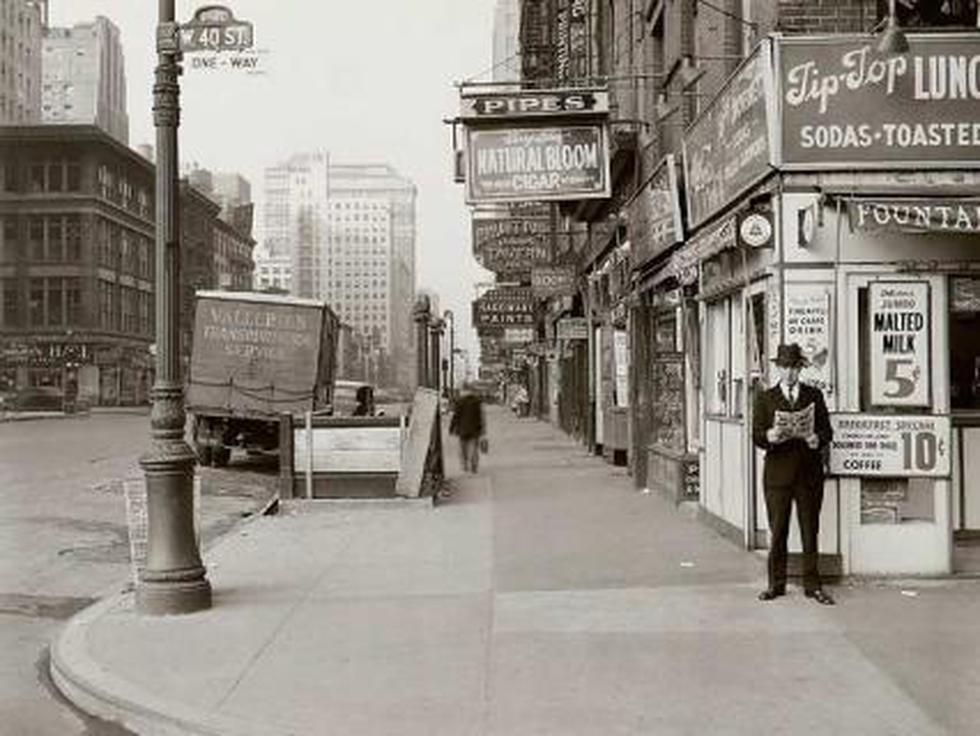 Fotos: Publican por vez primera imágenes históricas de Nueva York