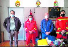 Bomberos se  reúnen con alcaldes de Huancayo y Chupaca para coordinar acciones preventivas