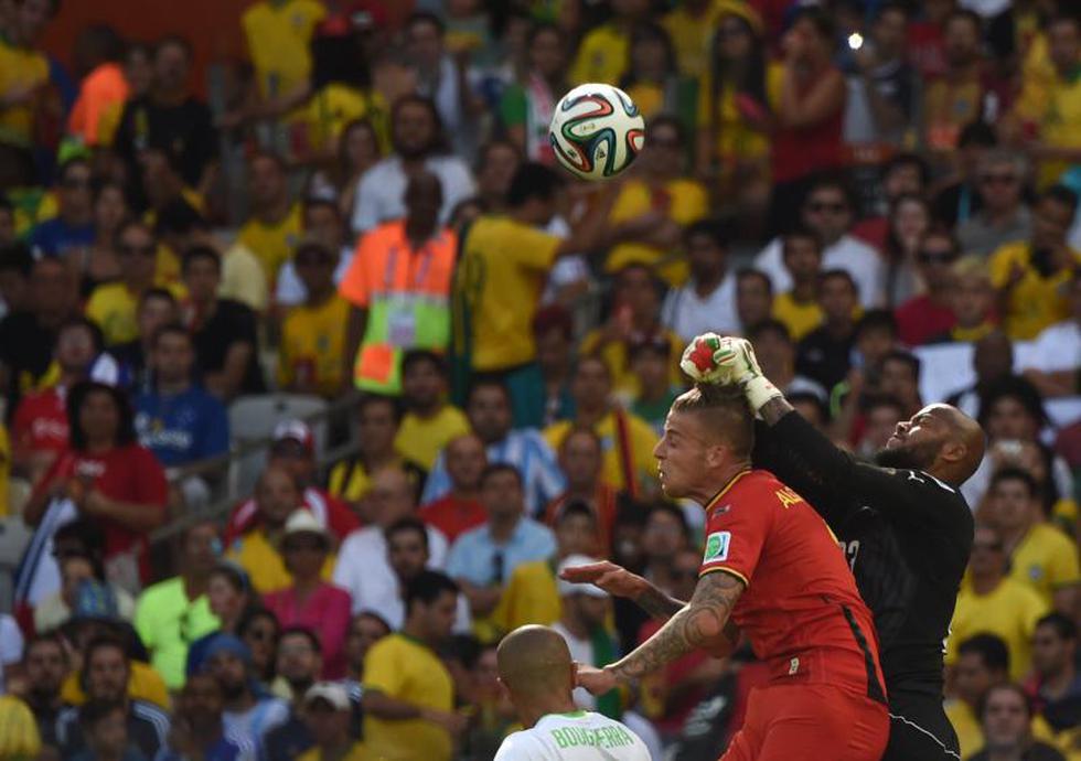 Los mejores momentos del partido Bélgica - Argelia (FOTOS)