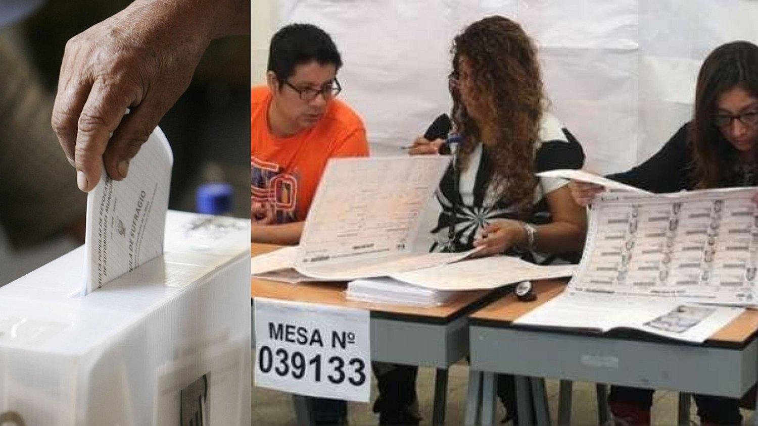 Conoce las multas por no votar y por no cumplir como miembro de mesa