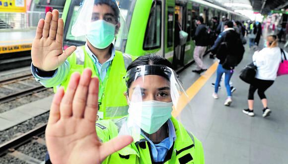 Exigencia para utilizar mascarillas y protector facial para abordar los trenes provoca reacciones violentas