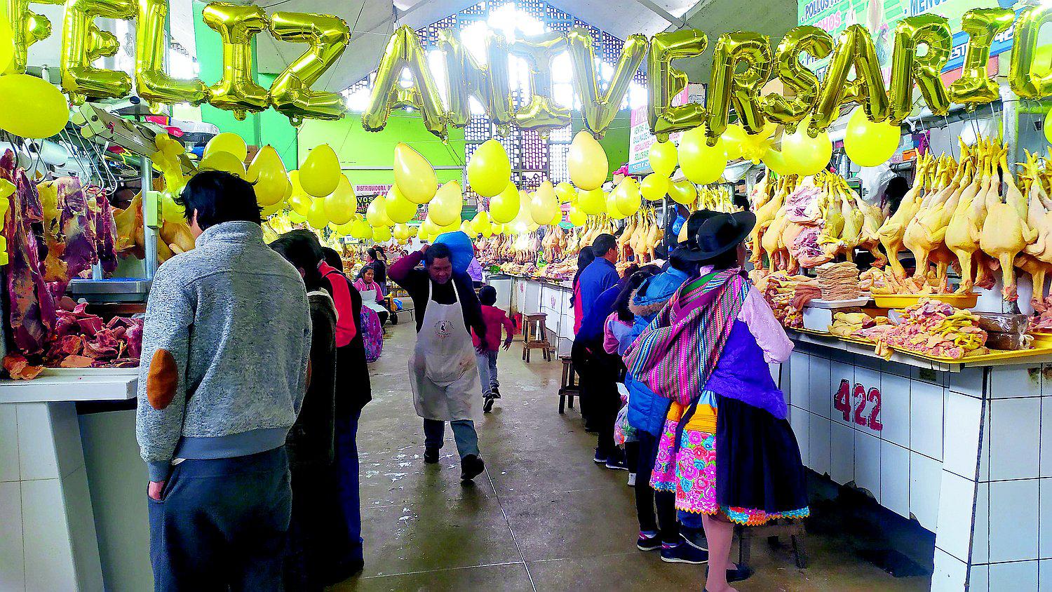 Hasta 3.5 millones de soles mueve al día el Mercado Modelo  de Huancayo