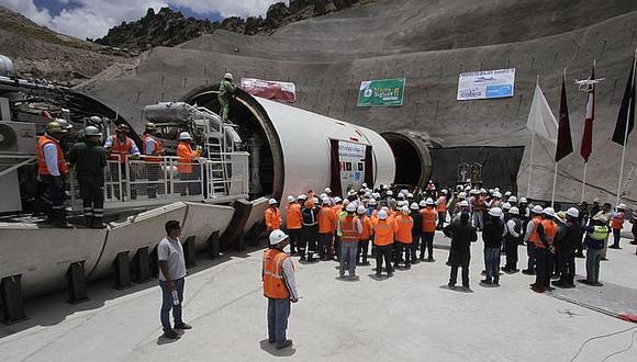 Tuneladora fue nombrada "La gobernadora" en honor a la ex gobernador regional Yamila Osorio. La obra se encuentra paralizada desde el 2018. (Foto: GEC Archivo)
