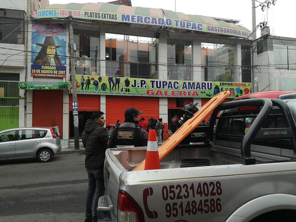 Comerciante que cayó desde azotea en galería Tupac Amaru fallece tras lenta agonía
