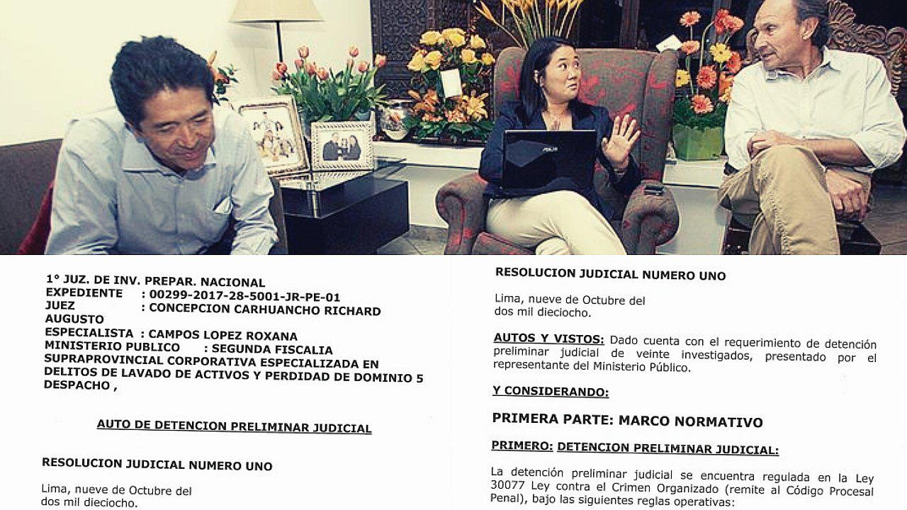 Keiko Fujimori detenida: DOCUMENTO la señala como líder y jefa de organización criminal
