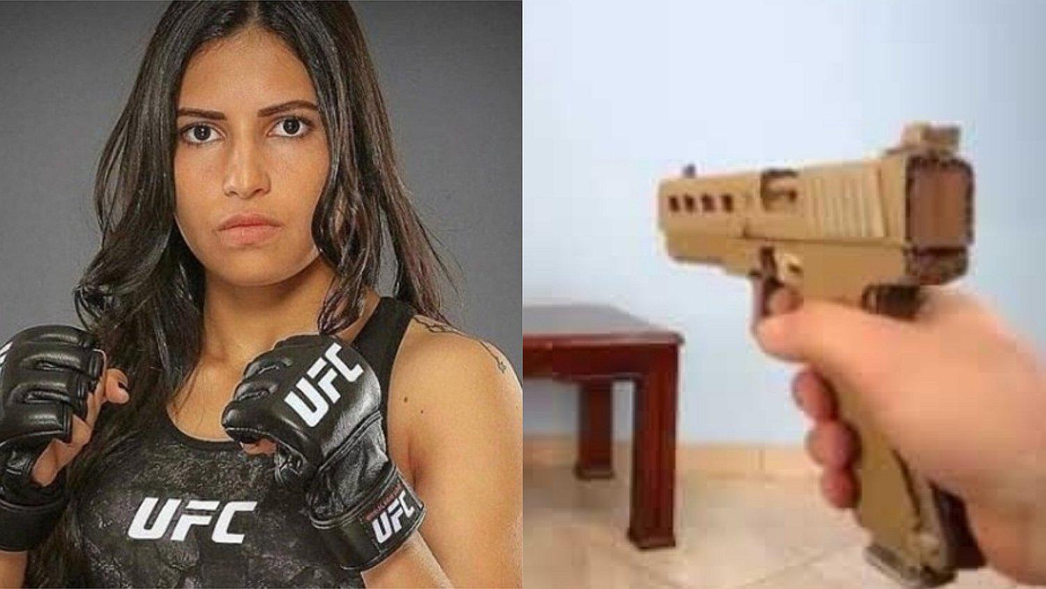 Ladrón quiso robar celular a una luchadora de UFC con arma de cartón y casi termina en el hospital 
