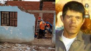 Fallece obrero tras caerle una pared de adobe encima en su vivienda en Chiclayo 