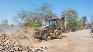 ​Intensifican trabajos de limpieza en el distrito de Subtanjalla