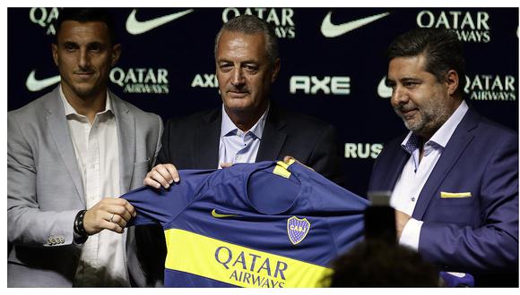 Boca Juniors presentó a Gustavo Alfaro como su nuevo director técnico 
