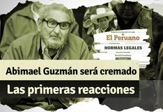 Así reaccionaron los políticos tras la ley que permite cremar restos de Abimael Guzmán
