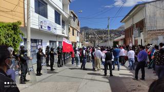 Ayacucho: Simpatizantes de Perú Libre marchan y exigen ‘elecciones limpias’