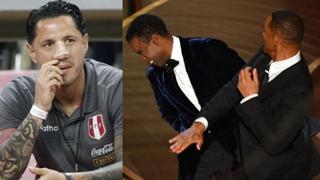 Gianluca Lapadula replica imagen en la que recibe un golpe como ocurrió con Will Smith y Chris Rock (VIDEO)