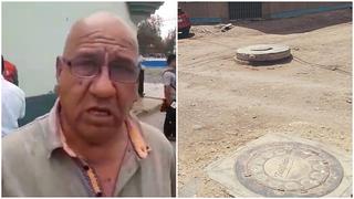 Vecino de Huerta Grande reclama a alcalde Marcelo por obra abandonada (VIDEO) 