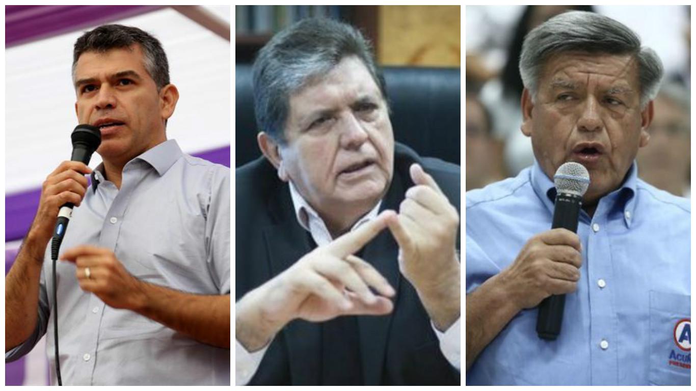 Alan García sobre Julio Guzmán y  César Acuña: "Las tachas y los plagios, todo eso es hojarasca"