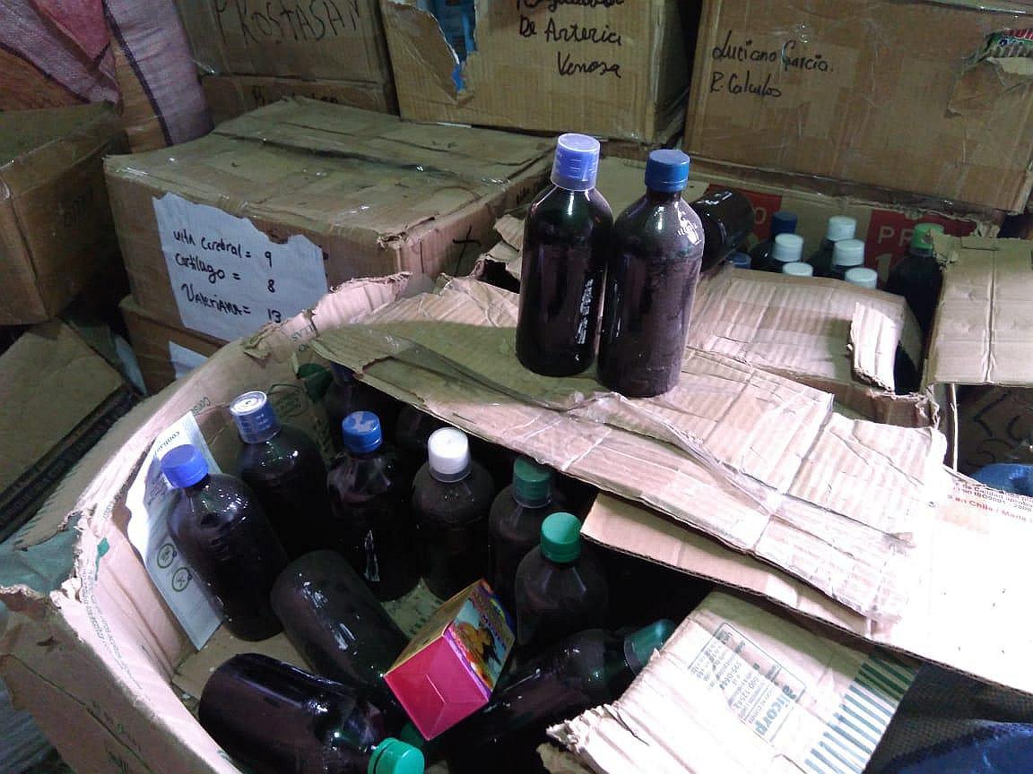 Incautan medicina “bamba” en la frontera 