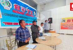 SUTE realizó un congreso eleccionario regional en Ayacucho