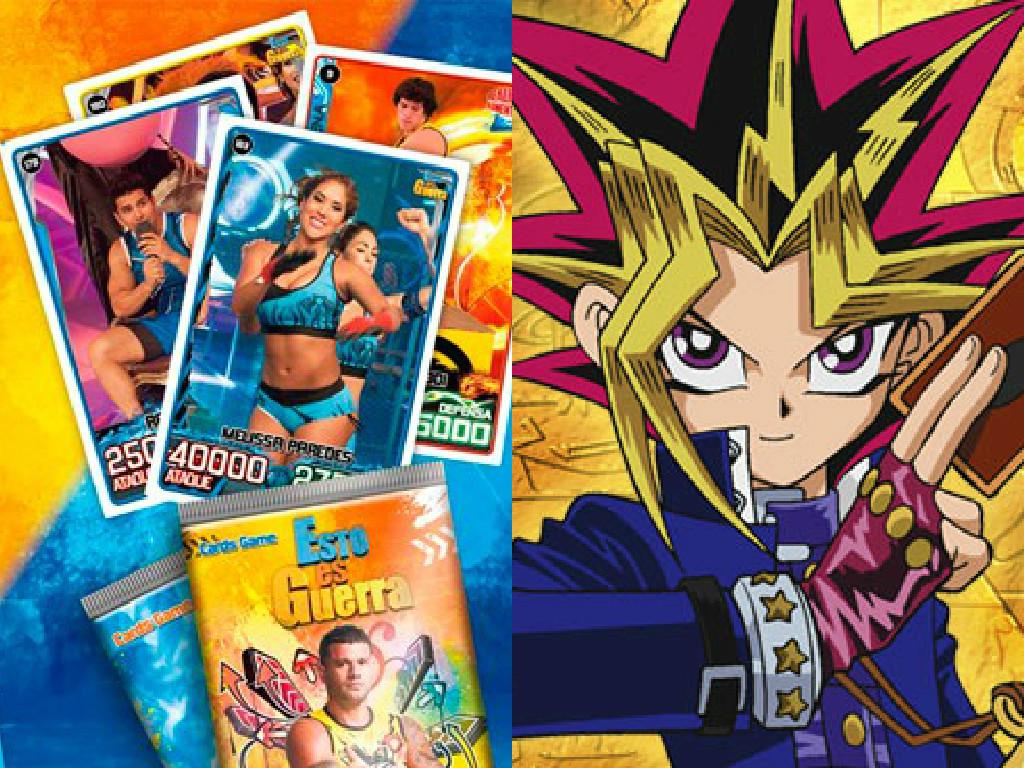 Esto es guerra: Estas con las cards al estilo Yu-Gi-Oh de participantes que indignan a las redes (VIDEO)