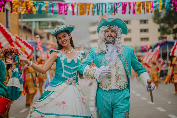 Devoción y ambiente festivo en Huánuco por danza de los negritos