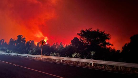 En el último quinquenio, en promedio 19.807 hectáreas han sido afectadas por incendios forestales en Chile, con un peligro inminente durante 8 meses del año. (Foto: @RedGeoChile)