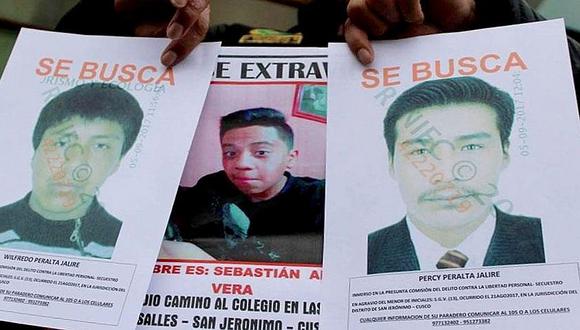 Prisión preventiva para hermanos acusados de secuestro y muerte de menor en Cusco  