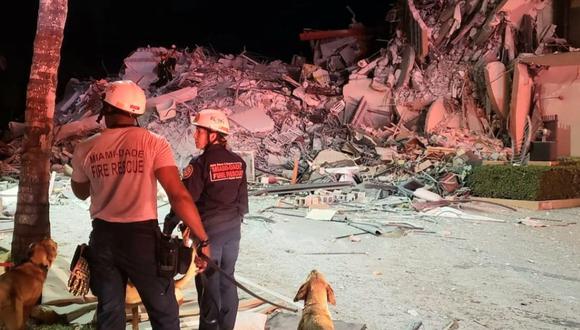 La regidora del condado de Miami-Dade indicó que el número de víctimas mortales identificadas ascendió a 53. (Foto: Miami Dade Fire Rescue)