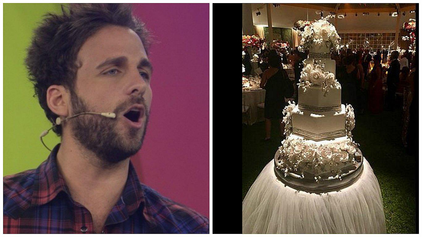 Peluchín revela cómo terminó la torta de novia de Magaly Medina ¿Qué pasó? (FOTOS)