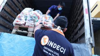 Indeci garantiza ayuda humanitaria pese a robo de víveres y equipos en almacén del Callao