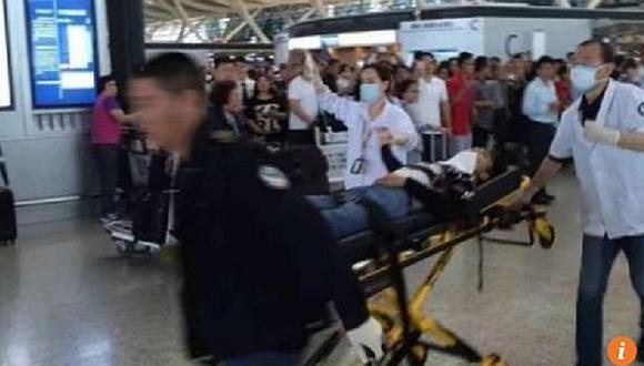 ​China: Bombas caseras ocultas en maletas explotan en aeropuerto Pudong de Shangai