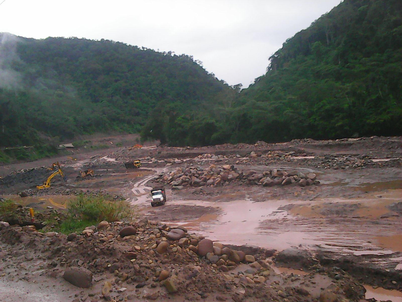 Aguaytía: restringen tránsito en la carretera Federico Basadre