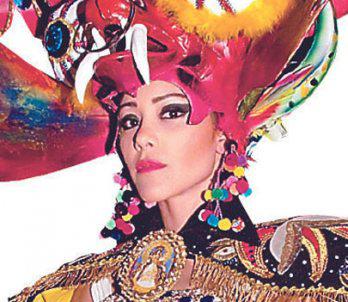 Peruana luce "La diablada" en el Miss Universo