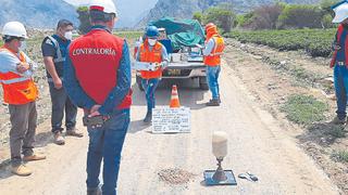 Áncash: Detectan perjuicio en obra de caminos vecinales de Huarmey
