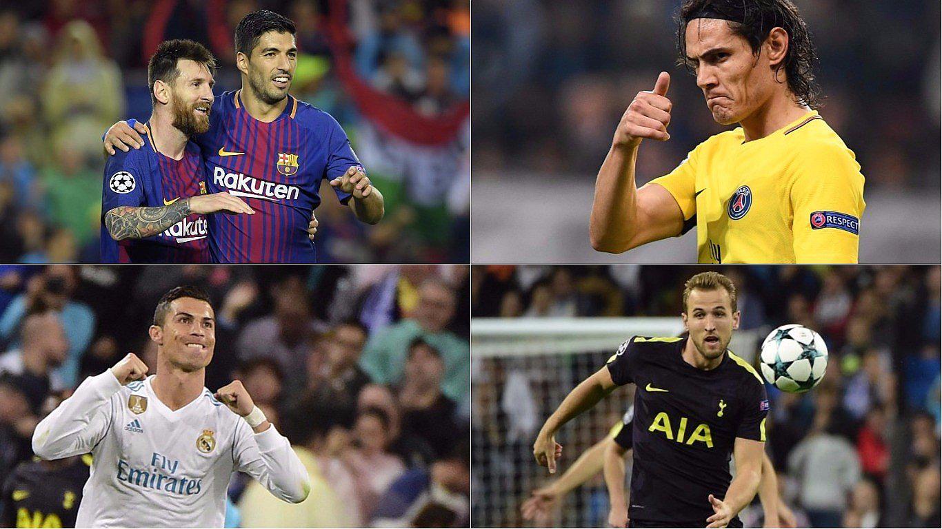Champions League y la tabla de los máximos goleadores (VIDEO)