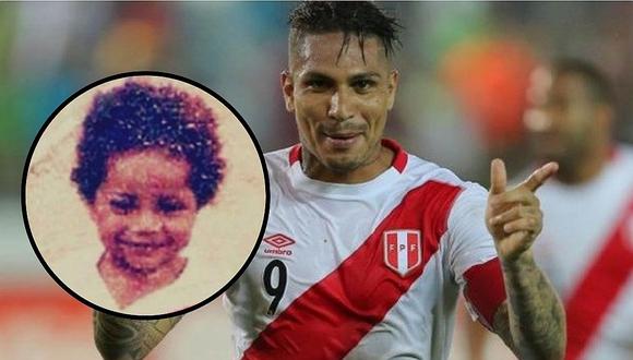 Perú vs. Alemania: Paolo Guerrero publicó tierna imagen apoyando a la selección 