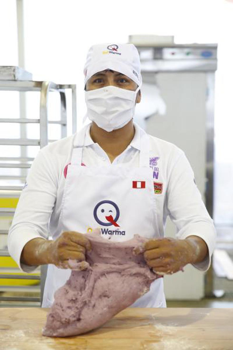 Pan de pituca morada, novedad en Mistura