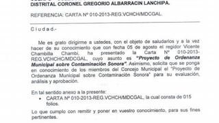 Regidor de comuna albarracina plagió documento