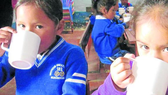 A paso lento, desnutrición baja en Huancavelica