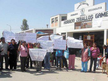 Piden reconstrucción de escuela en Chincha