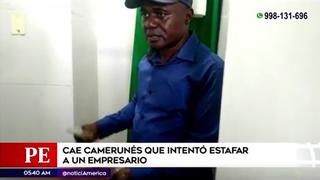 Lince: capturan a camerunés que intentó estafar a empresario con 25 mil dólares falsos | VIDEO