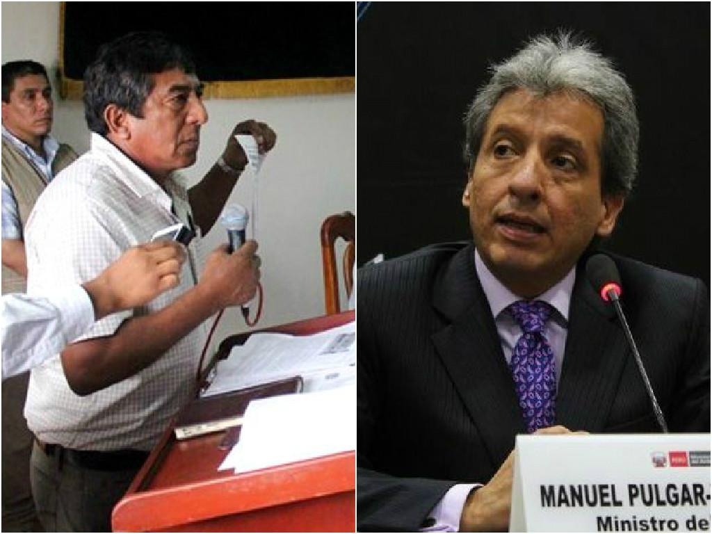 Ministro de Ambiente y Gobernador de Madre de Dios en entredichos 