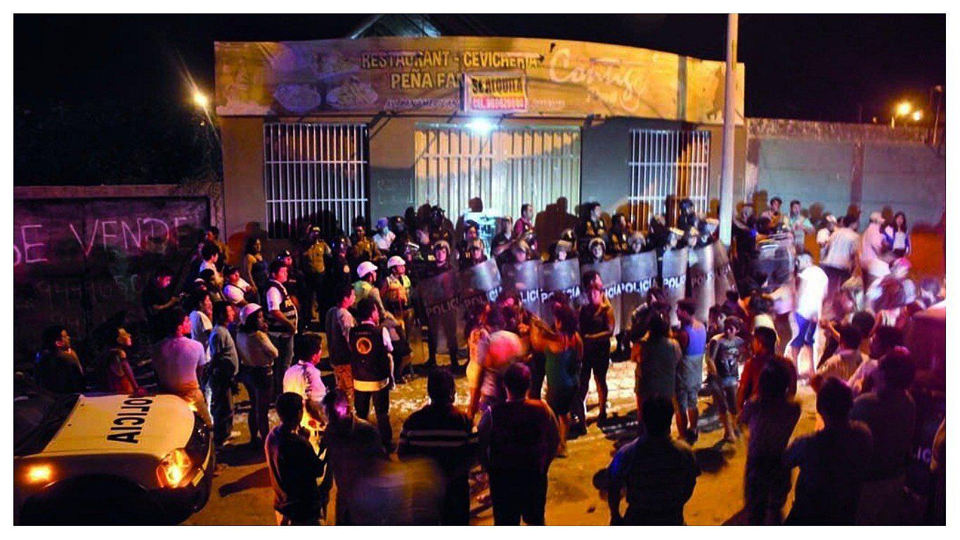Matan a un vigilante de un balazo en la cabeza en la puerta de un bar en Sullana
