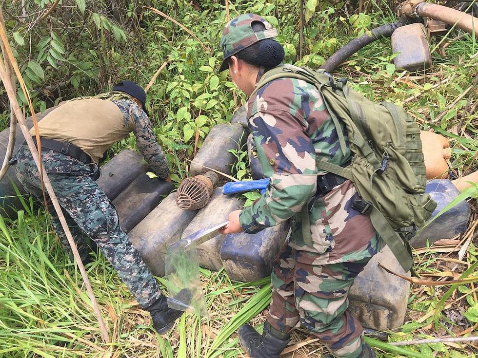 Operación Mercurio: incautan maquinarias valorizadas en más de tres millones en Madre de Dios