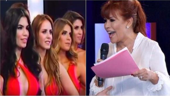 ​Magaly Medina: le llueven críticas por ser jurado del Miss Perú (VIDEO)