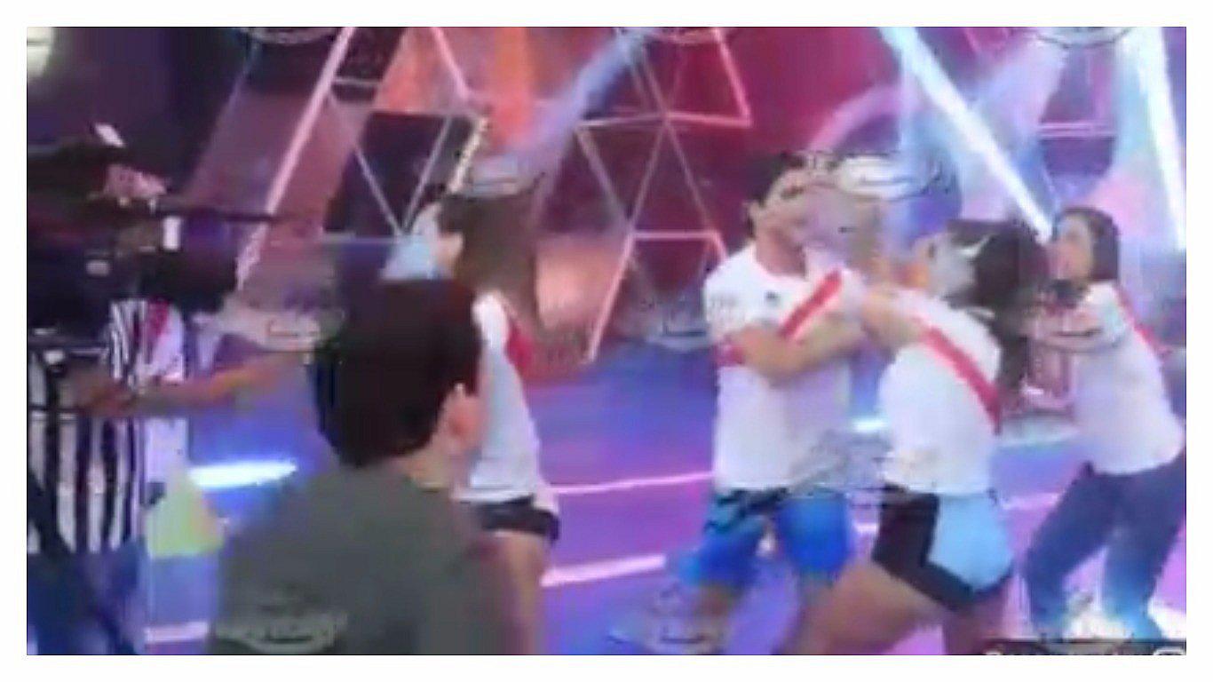 EEG: captan el detrás de cámaras de la agresión entre Yahaira y Rosángela (VIDEO)