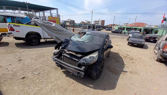 Vehículo fue trasladado a la comisaría del centro poblado Boca del Río. (Foto: Difusión)